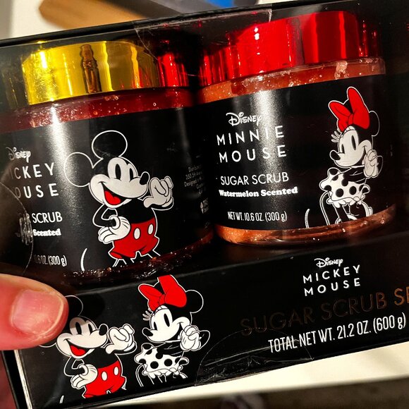 Disney Other - Sugar Scrub Set - Disney Mickey and‎ Minnie Mouse (new/wa/x)